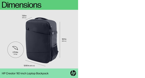 HP Creator 16.1-inch Laptop Backpack HP Creator 16.1-inch Laptop Backpack